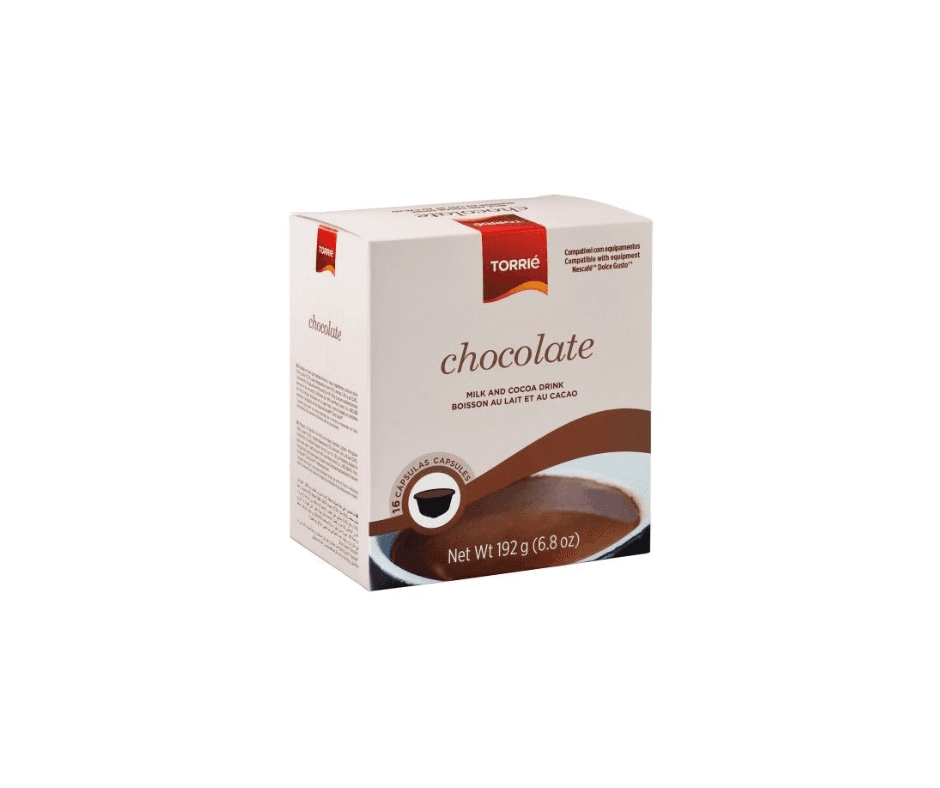 Cápsulas Compatíveis Dolce Gusto® - Torrié® Chocolate 16 unid