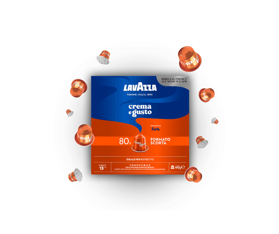 Cápsulas Compatíveis Nespresso® - Lavazza® Creme & Gusto Forte